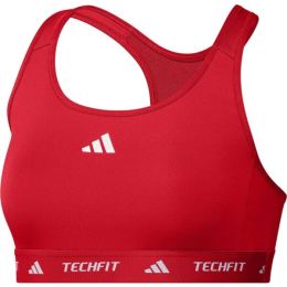 Снимка на adidas TECHFIT MEDIUM-SUPPORT BRA Дамски сутиен, червено, размер