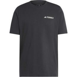 Снимка на adidas TERREX GEONATURE TEE Мъжка тениска за туризъм, черно, размер