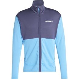 Снимка на adidas TERREX MULTI LIGHT FLEECE FULL-ZIP Мъжко яке, светлосиньо, размер XXL