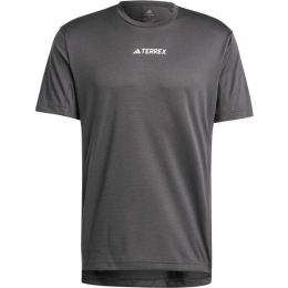 Снимка на adidas TERREX MULTI T-SHIRT Мъжка тениска, тъмносиво, размер