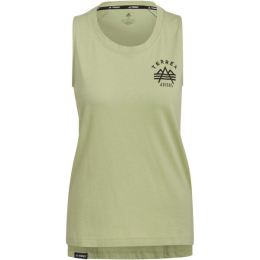 Снимка на adidas TERREX TANK TOP Дамски туристически потник, светло-зелено, размер