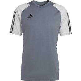 Снимка на adidas TIRO23 COMPETITION JERSEY Мъжка спортна тениска, сиво, размер