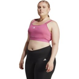 Снимка на adidas TLRD MOVE HS PS Дамски сутиен в plus size, розово, размер
