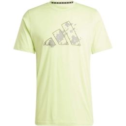 Снимка на adidas TR-ES+ TEE Мъжка тениска за тренировки, светло-зелено, размер