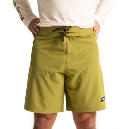 Снимка на ADVENTER & FISHING UV SHORTS OLIVE Мъжки къси панталони за риболов, khaki, размер