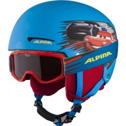 Снимка на Alpina Sports ZUPO DISNEY SET Ски каска и очила за деца, синьо, размер