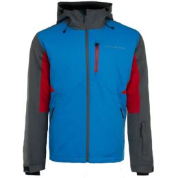 Снимка на ALPINE PRO LABS Мъжко скиорско яке, синьо, размер XXL