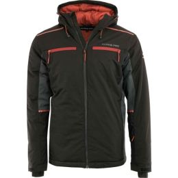 Снимка на ALPINE PRO MOKER Мъжко скиорско яке, черно, размер