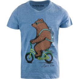 Снимка на ALPINE PRO NUPO Детска тениска, синьо, размер