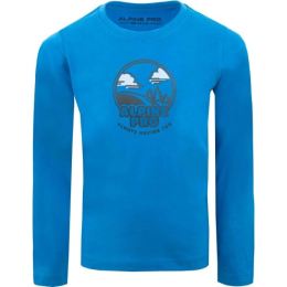 Снимка на ALPINE PRO VELDO Момчешка тениска, синьо, размер 104-110