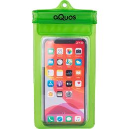 Снимка на AQUOS PHONE DRY BAG Водоустойчив калъф за телефон, зелено, размер