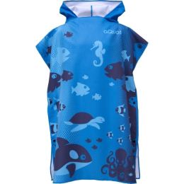 Снимка на AQUOS SEA PONCHO M Детско пончо от бързосъхнещ материал, синьо, размер