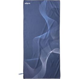 Снимка на AQUOS WAVES 80 x 170 Бързосъхнеща спортна хавлия, синьо, размер