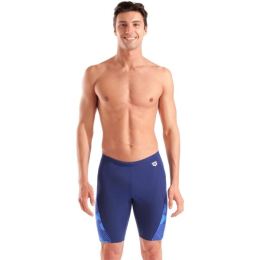 Снимка на Arena GEOMETRY SWIM JAMMER Мъжки бански, тъмносин, размер