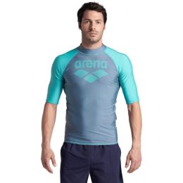 Снимка на Arena RASH Мъжка UV тениска, синьо, размер