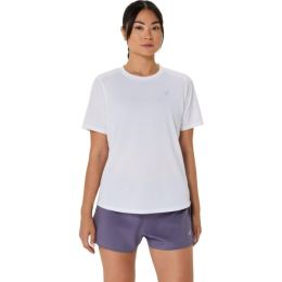 Снимка на ASICS CORE SS TOP Дамска блуза за бягане, бяло, размер
