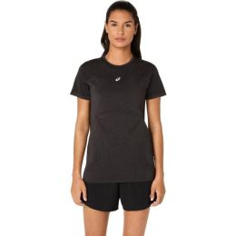 Снимка на ASICS ROAD SEAMLESS SS TOP Дамска спортна тениска, черно, размер