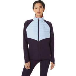 Снимка на ASICS WINTER RUN JACKET W Дамско яке за бягане, лилаво, размер