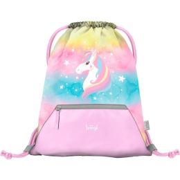Снимка на BAAGL RAINBOW UNICORN Мешка за обувки, розово, размер