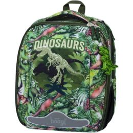 Снимка на BAAGL SHELLY DINOSAURUS Ученическа раница, зелено, размер