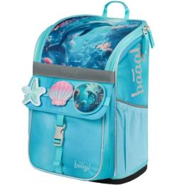 Снимка на BAAGL ZIPPY ДЕЛФИН Ученическа раница, светлосиньо, размер