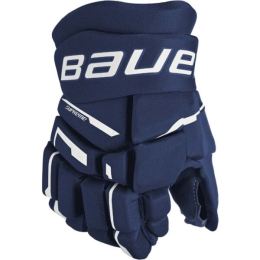 Снимка на Bauer SUPREME M3 GLOVE-INT Юношески хокейни ръкавици, тъмносин, размер