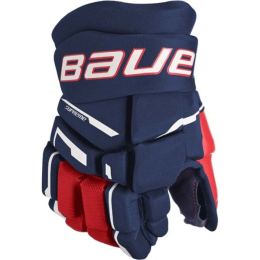 Снимка на Bauer SUPREME M3 GLOVE-SR Хокейни ръкавици, тъмносин, размер