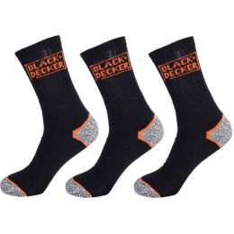 Снимка на BLACK & DECKER SOCKS BLACK 3P Работни чорапи, , размер