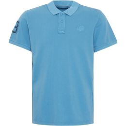 Снимка на BLEND POLO REGULAR FIT Мъжка тениска с яка, светлосиньо, размер