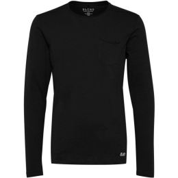 Снимка на BLEND T-SHIRT L/S Мъжка блуза, черно, размер