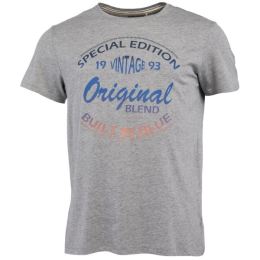 Снимка на BLEND TEE REGULAR FIT Мъжка тениска, сиво, размер