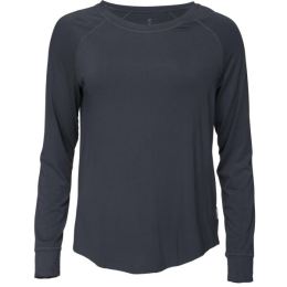 Снимка на BOODY GOODNIGHT RAGLAN SLEEP TOP Дамска тениска - пижама, тъмносиво, размер