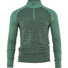 Снимка на Bula GEO MERINO WOOL HZ Функционална блуза, зелено, размер