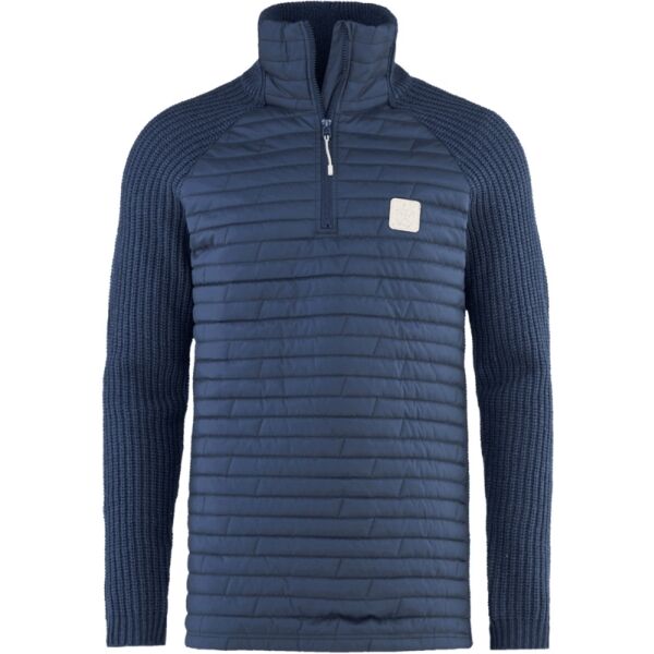 Снимка на Bula HYBRID HALFZIP Мъжки пуловер, тъмносин, размер