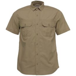 Снимка на BUSHMAN EVANS Мъжка риза, khaki, размер XXXL