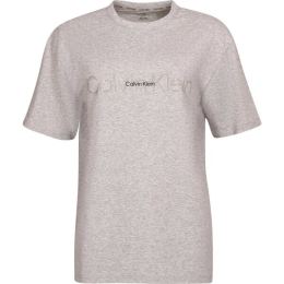 Снимка на Calvin Klein EMBOSSED ICON LOUNGE Дамска тениска, сиво, размер