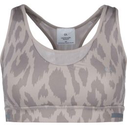 Снимка на Calvin Klein MEDIUM SUPPORT SPORTS BRA Дамско спортно бюстие, бежово, размер
