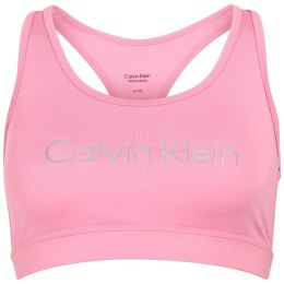 Снимка на Calvin Klein MEDIUM SUPPORT SPORTS BRA  Дамско спортно бюстие, розово, размер
