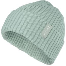 Снимка на Calvin Klein RIB KNIT FOLDED BEANIE Unisex шапка, светло-зелено, размер