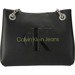 Снимка на Calvin Klein SCULPTED SHOULDER BAG24 MONO Дамска чанта, черно, размер