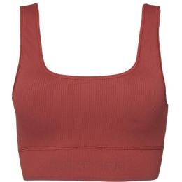 Снимка на Calvin Klein WO - Seamless Sports Bra MS Дамско спортно бюстие, червено, размер