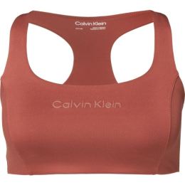 Снимка на Calvin Klein WO - SPORTS BRA MEDIUM SUPPORT Дамско спортно бюстие, оранжево, размер