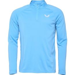 Снимка на CASTORE 1/4 ZIP LS TOP Мъжки спортен суитшърт, светлосиньо, размер