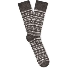 Снимка на CELIO JISOJACQ Мъжки чорапи, тъмносиво, размер