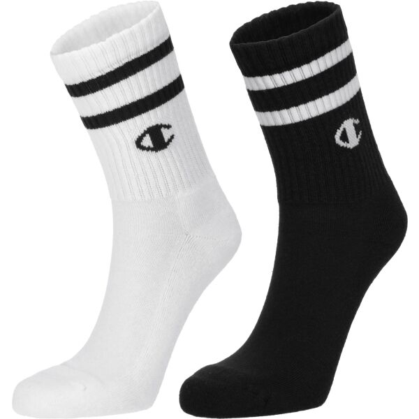 Снимка на Champion 2PK SHORT CREW Универсални чорапи, черно, размер 39-42