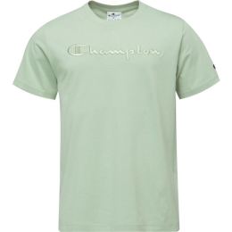 Снимка на Champion LEGACY Мъжка тениска, светло-зелено, размер