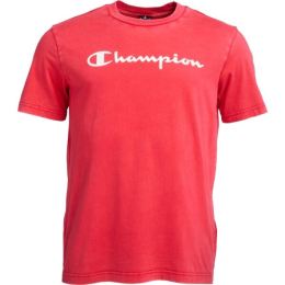 Снимка на Champion OLD SCHOOL CREWNECK T-SHIRT Мъжка тениска, червено, размер