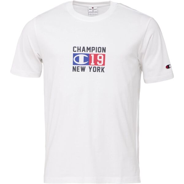 Снимка на Champion SS TEE Мъжка тениска, бяло, размер