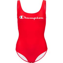 Снимка на Champion SWIMMING SUIT Дамски цял бански, червено, размер