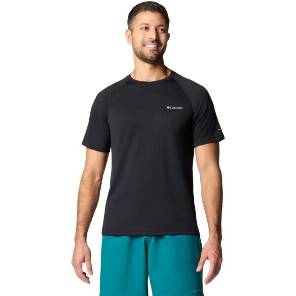 Снимка на Columbia ALPINE CHIL™ PRO SS CREW Мъжка спортна тениска, черно, размер